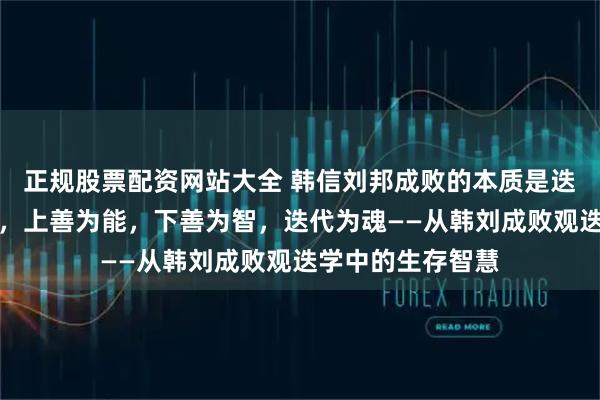 正规股票配资网站大全 韩信刘邦成败的本质是迭代与适配的差异，上善为能，下善为智，迭代为魂——从韩刘成败观迭学中的生存智慧